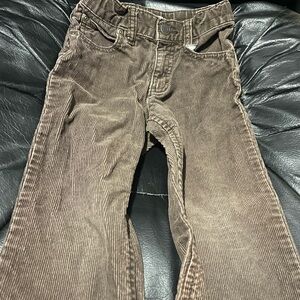 Vintage girls Corduroy Pants in Brown - Classic Everyday Bottoms